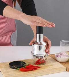 Clap Knife Multi-Function Garlic Cutter Vegetable Cutter Manual Stainless Steel